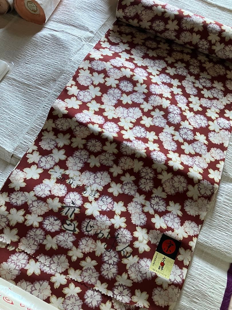 京友禅　恋じゅばん　正絹　一筋弥工房謹製
