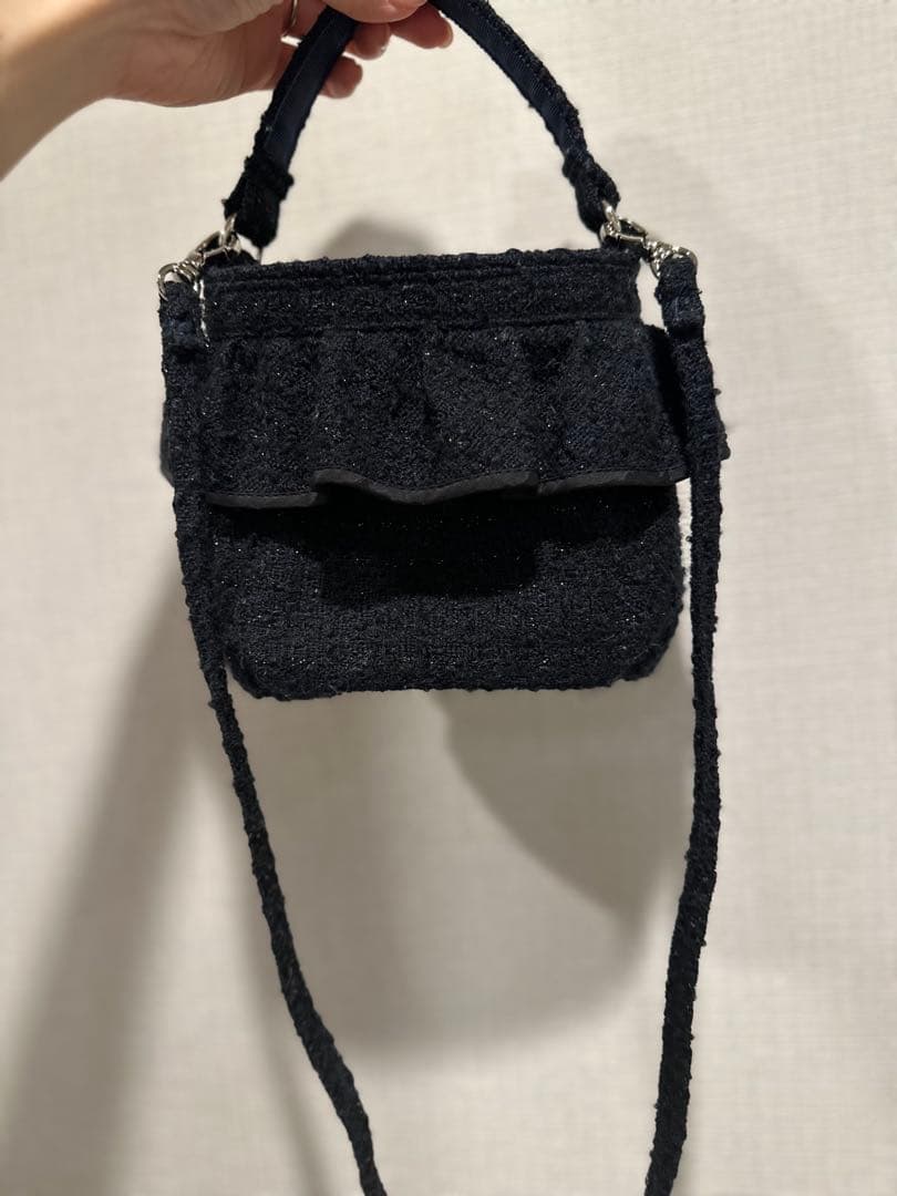 セツコサジテール　フィグ　ブラック✖️ネイビー