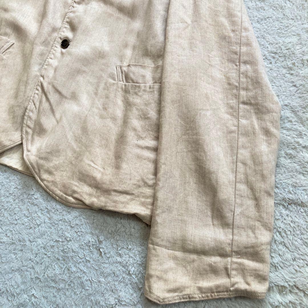 【希少・初期KAPITAL】キャピタル　カーディガンジャケット　リネン100%
