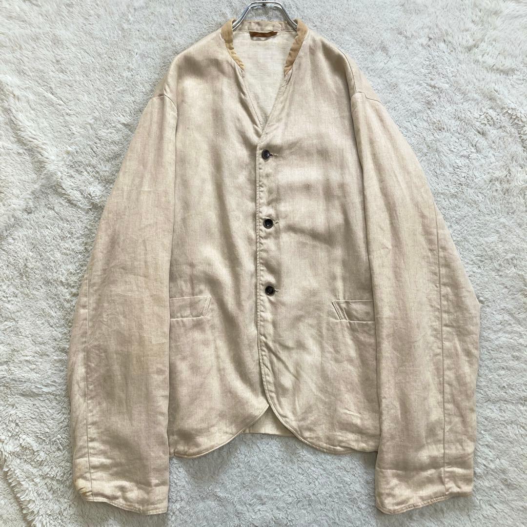 【希少・初期KAPITAL】キャピタル　カーディガンジャケット　リネン100%