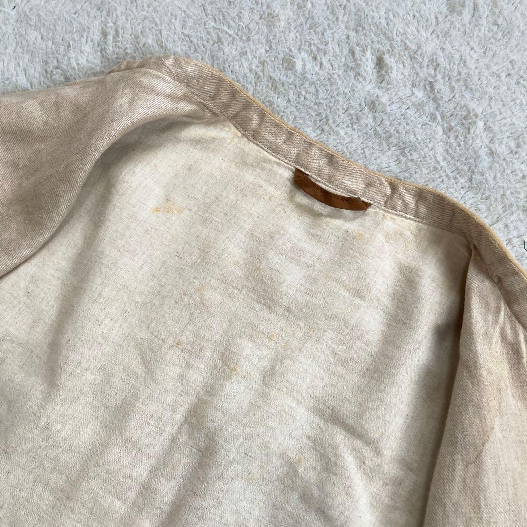 【希少・初期KAPITAL】キャピタル　カーディガンジャケット　リネン100%