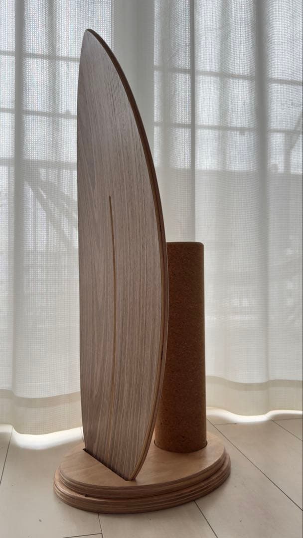 木製サーフボード型バランスボード