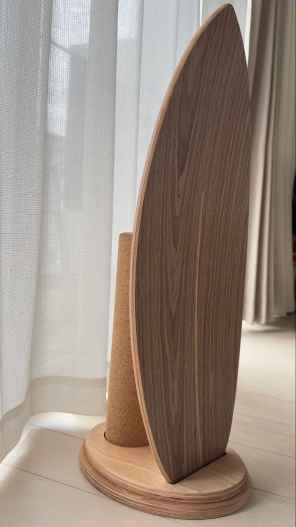 木製サーフボード型バランスボード