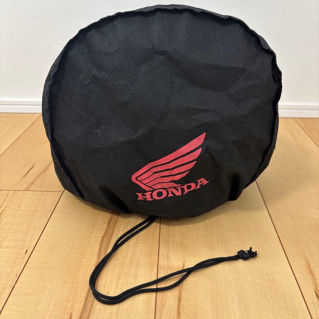 ホンダ モンキー ジェットヘルメット クリーム/赤