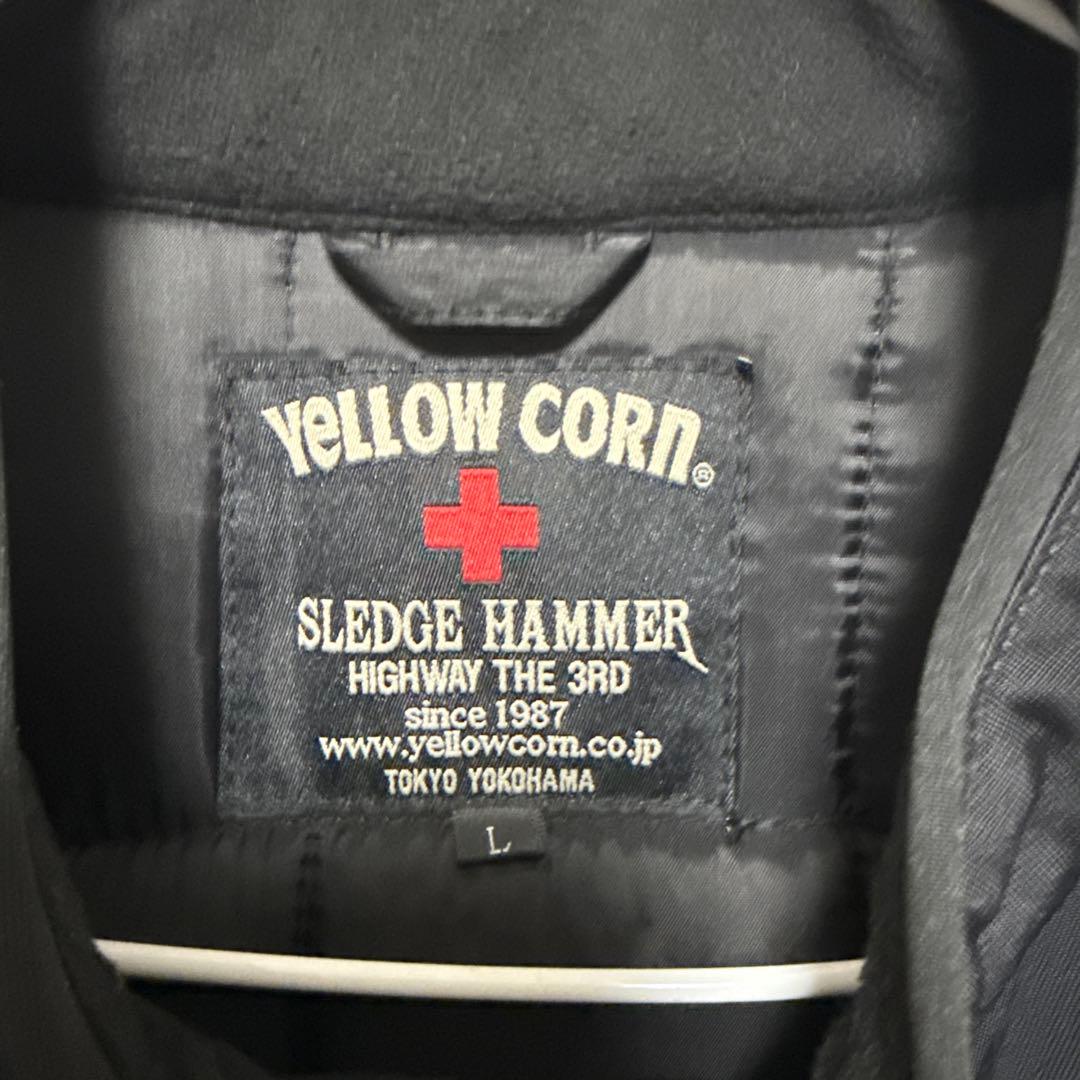 YELLOWCORN バイクジャケット ブラック