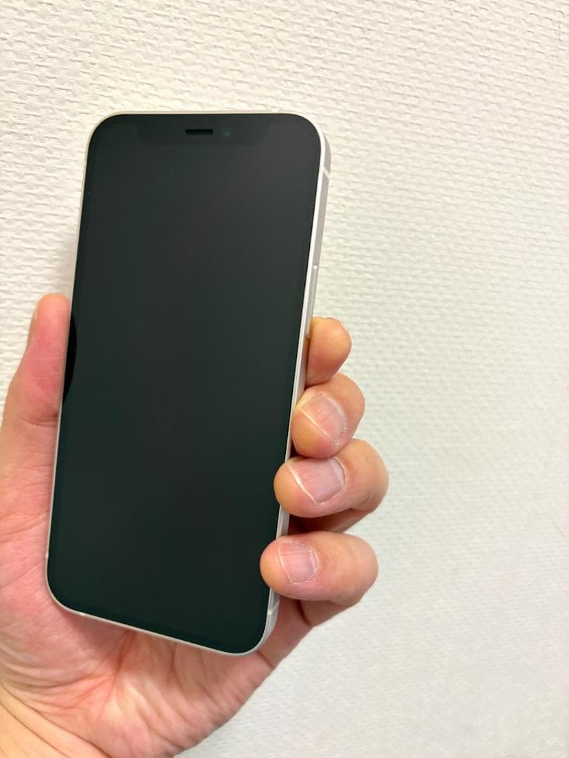 【美品】iPhone 12 mini ホワイト SIMフリー 128GB