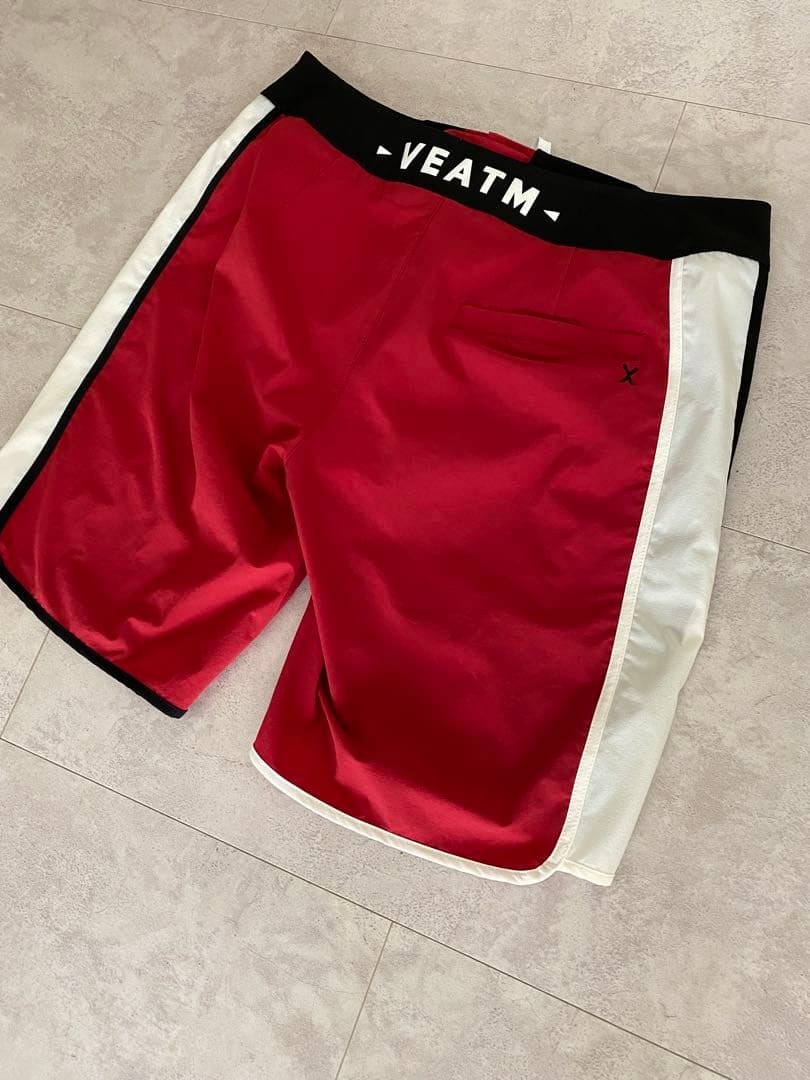 VEATM 競泳水着 Lサイズ レッド　廃盤　寺島遼モデル　30〜31インチ目安
