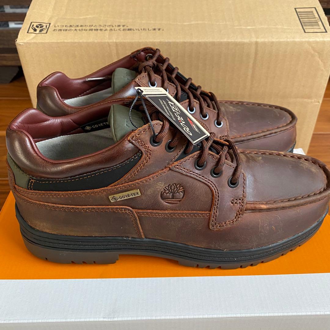 timberland moc toe gtx brown ブラウン 27.5
