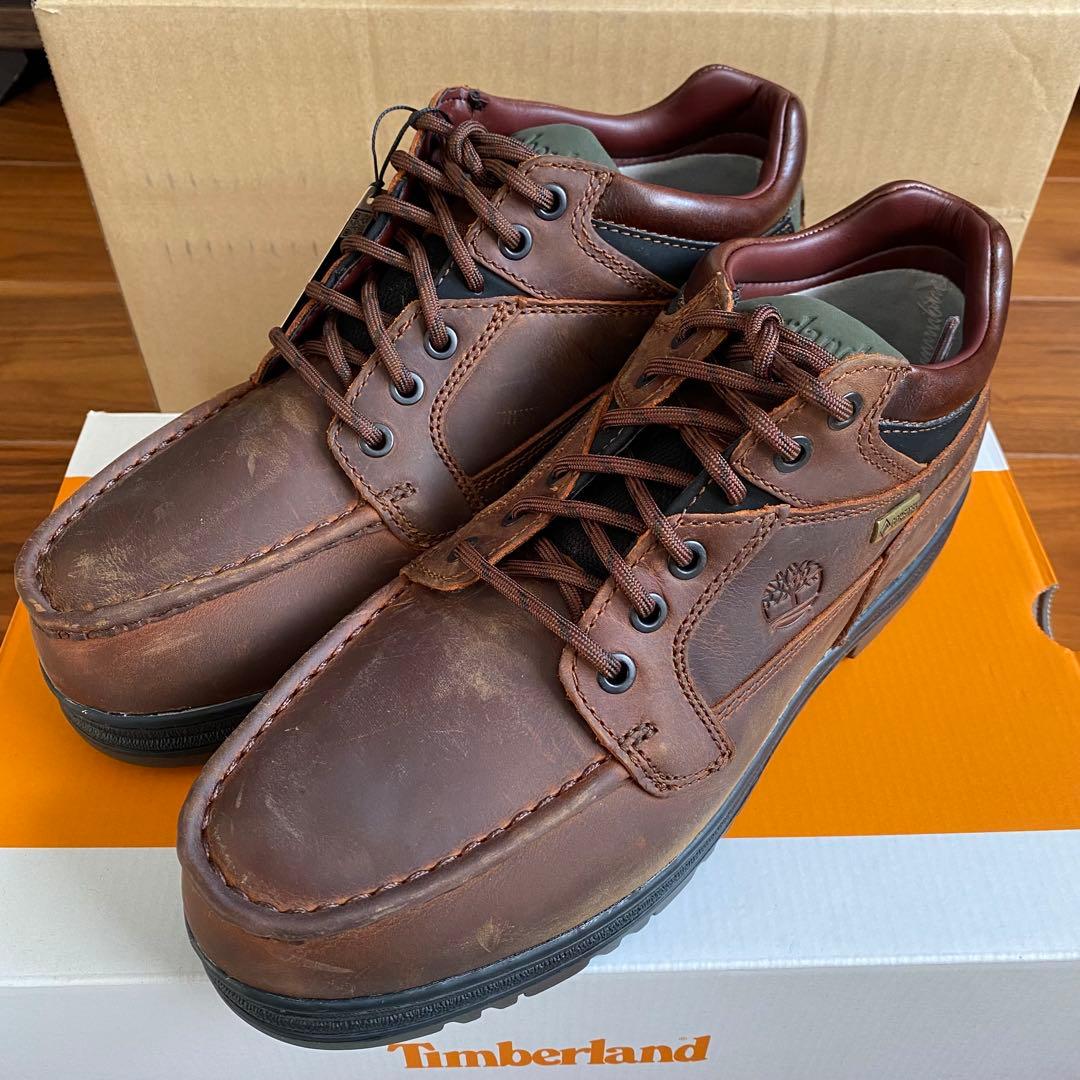 timberland moc toe gtx brown ブラウン 27.5
