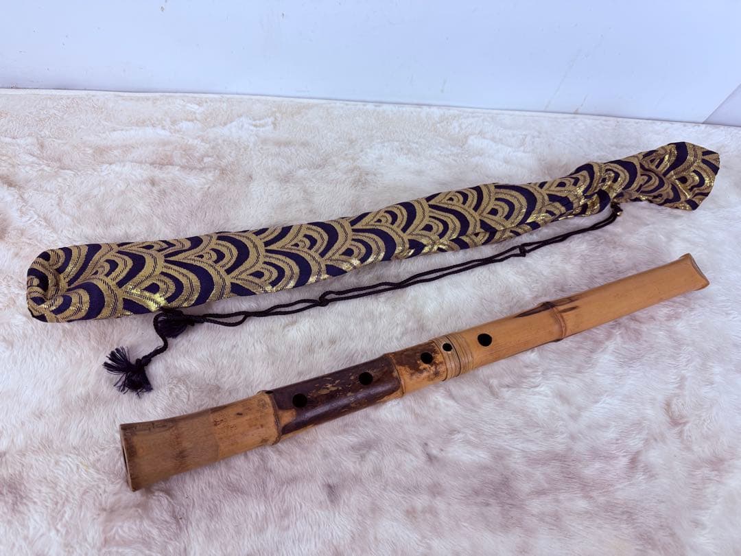 【幻銘 星樺】昭和ビンテージ 尺八 1尺8寸琴古流太管 深い響き 極希少品！