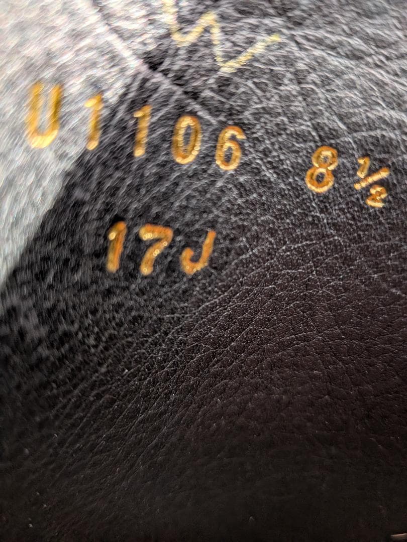 【定価約5万】ユニオンインペリアル 8.5 EEE 黒 試着程度 アウトレット