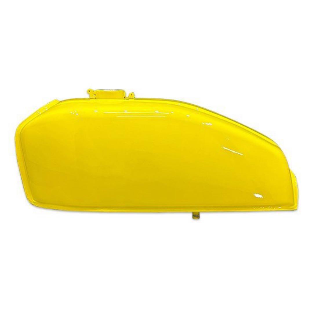 CB400F　ガソリンタンク　リプレイス品　イエロー　スチール製