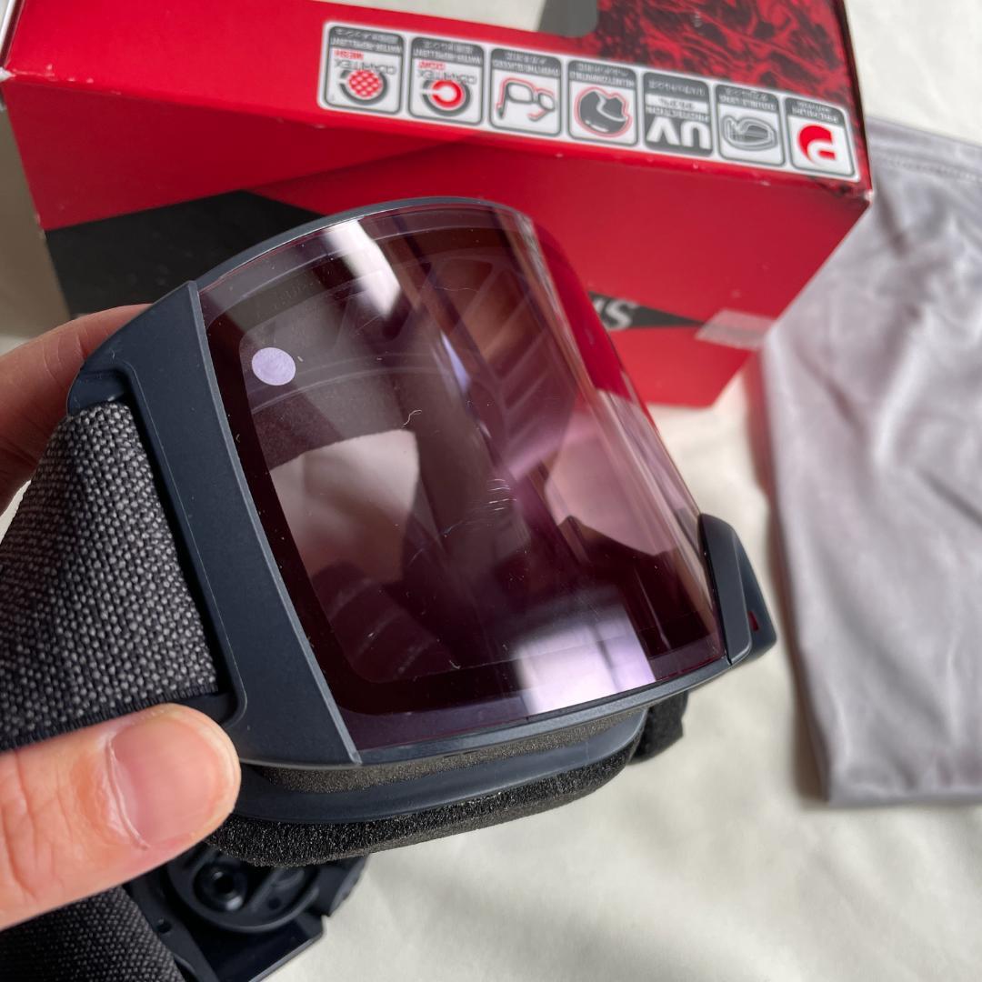 【定価¥20,900】SWANS RACAN フォトクロミックレンズ 調光レンズ