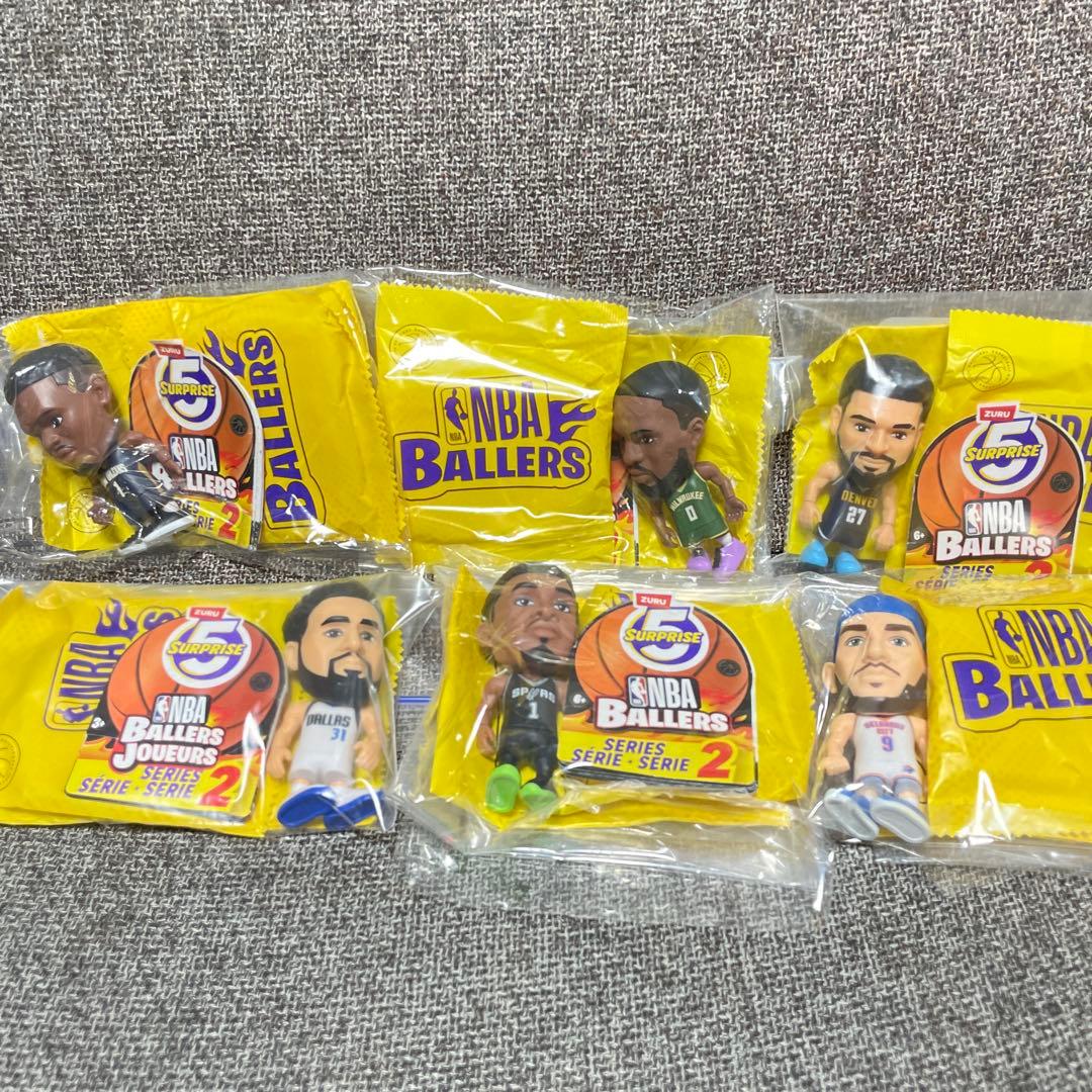 NBA Ballers シリーズ2 フィギュア 6体セット ハーフコートおまけ！