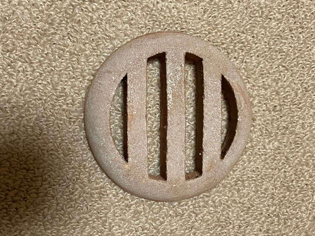 【未使用】愛知県碧南 杉松製陶 黒七輪