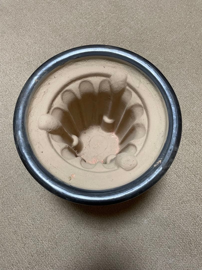 【未使用】愛知県碧南 杉松製陶 黒七輪