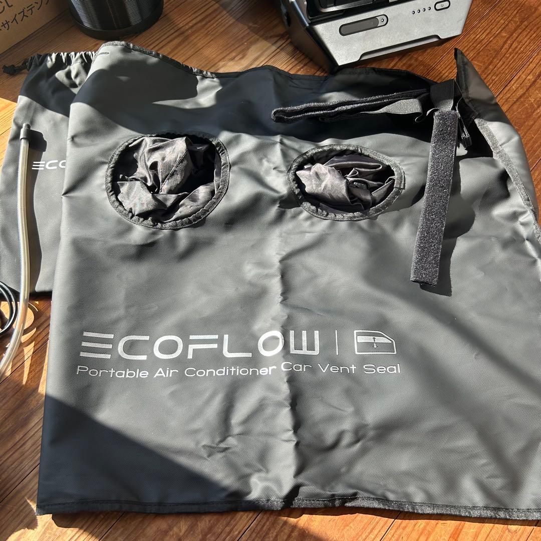 EcoFlow WAVE３+専用バッテリーセット+窓シート