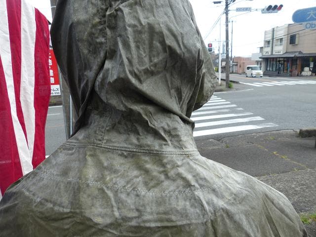 レア！ 1984” 米軍実物 OD ポンチョ リップストップ　 42