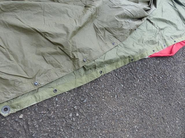 レア！ 1984” 米軍実物 OD ポンチョ リップストップ　 42