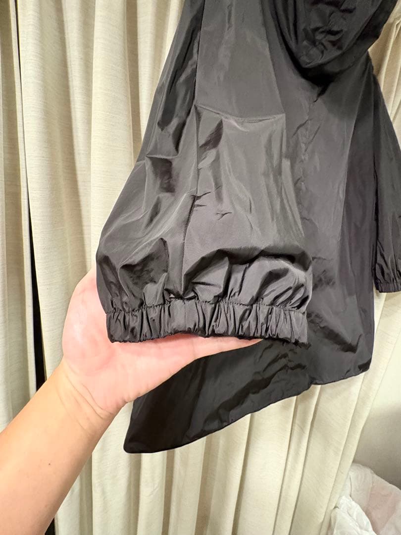 キ*リ様 美品 モンクレール SANVE ナイロンコート ブラック サイズ1 フ