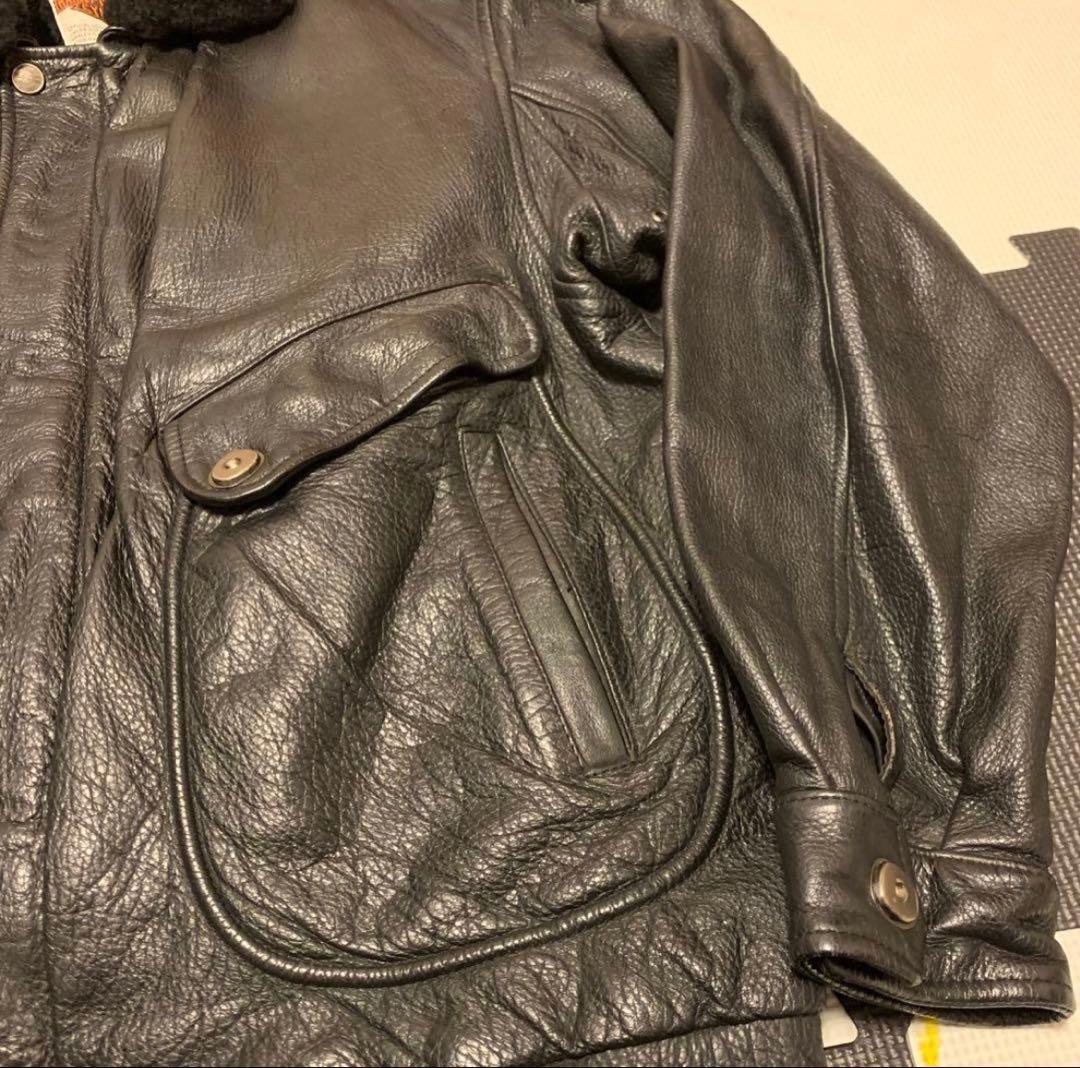 【激渋】ハーレーダビッドソン G-1 レザーフライトジャケット 42