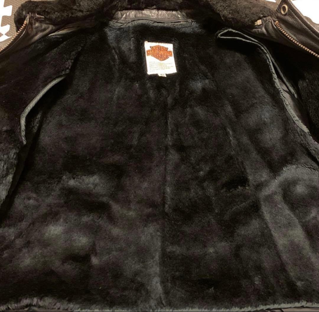 【激渋】ハーレーダビッドソン G-1 レザーフライトジャケット 42
