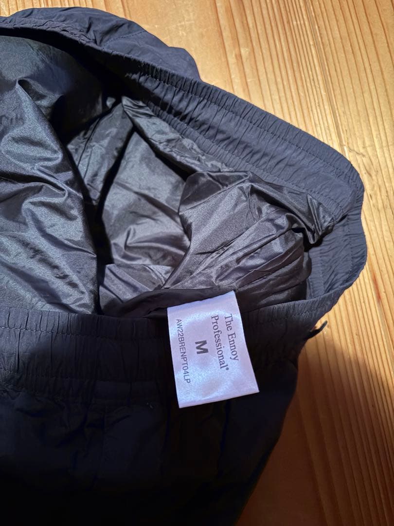 ENNOY NYLON PADDED PANTS M 中綿シャカ