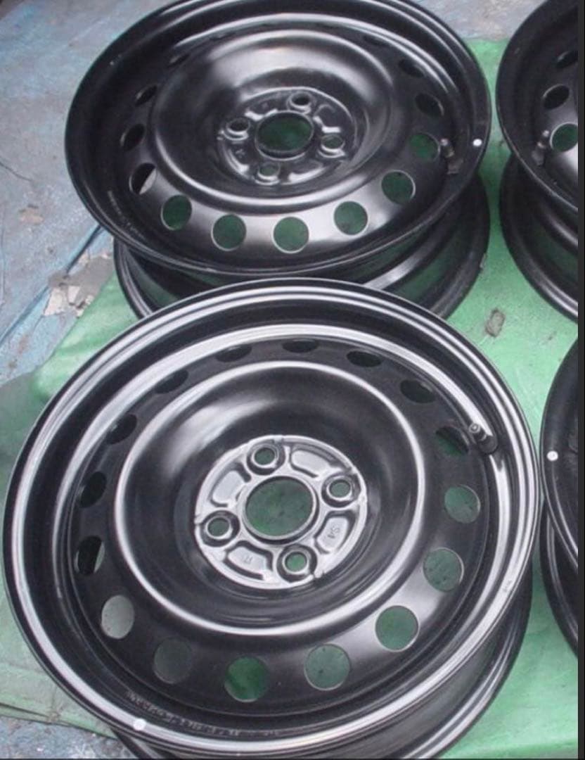 トヨタ純正・鉄・スチールホイール４本セット