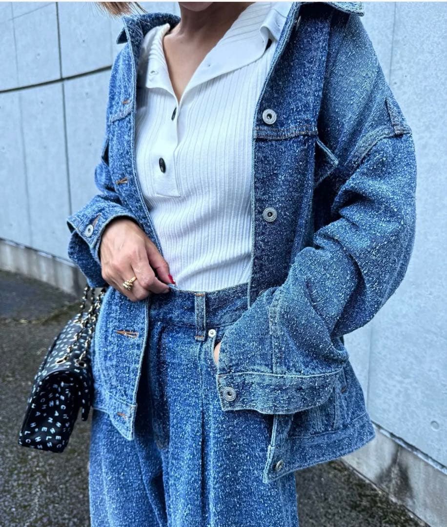 cygne ファンシーデニムジャケット Romeo