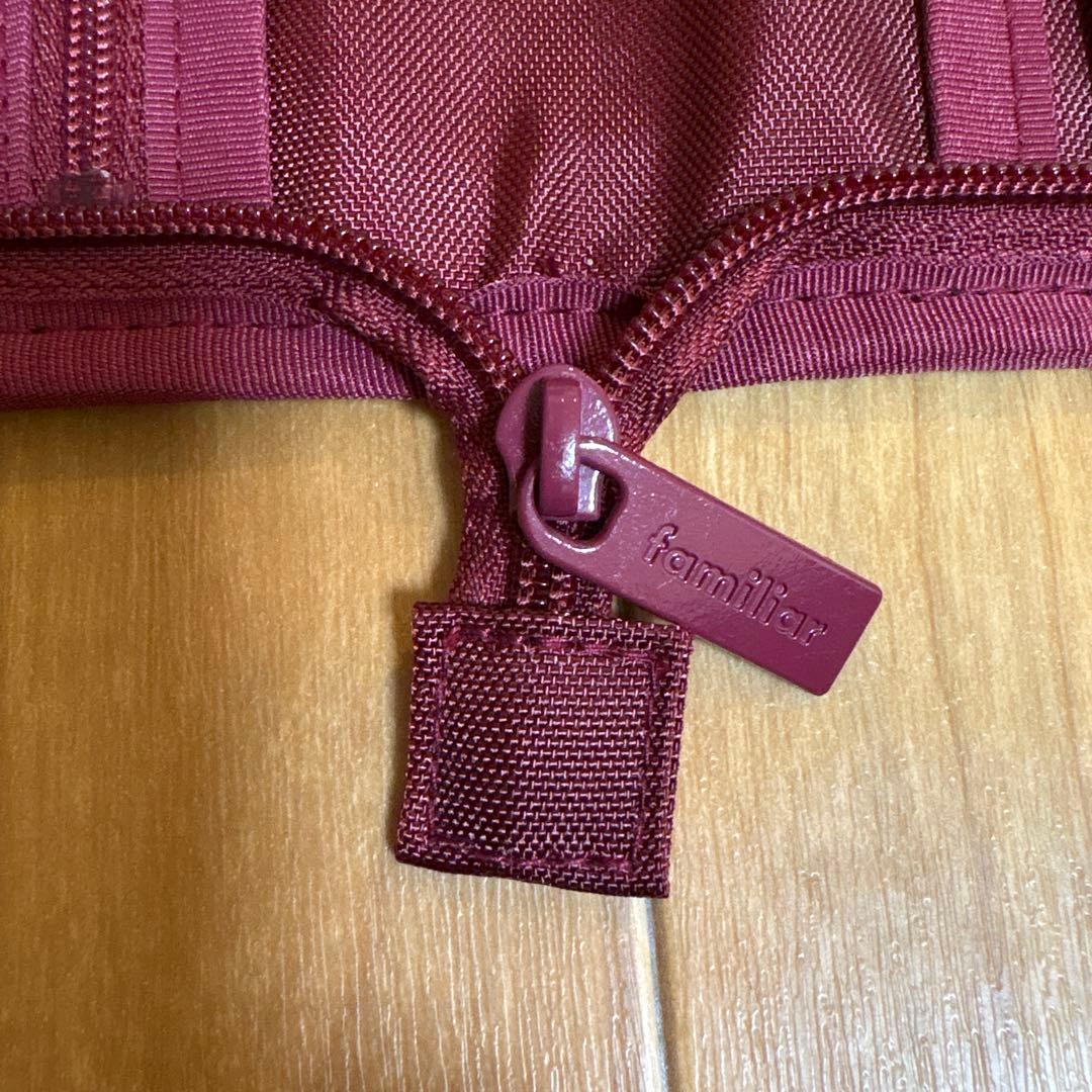 familiar 母子手帳ケース 花柄 ボルドー　001