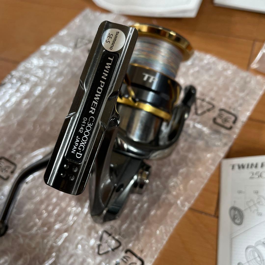 SHIMANO TWIN POWER C3000XG スピニングリール　20年