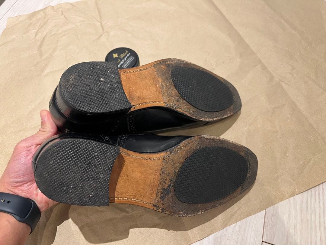 otuka 大塚製靴 26cm 内羽プレーントゥメダリオン IS-202