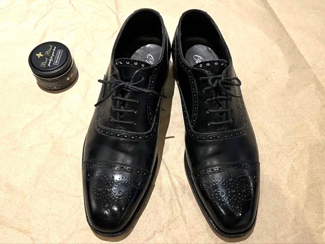 otuka 大塚製靴 26cm 内羽プレーントゥメダリオン IS-202