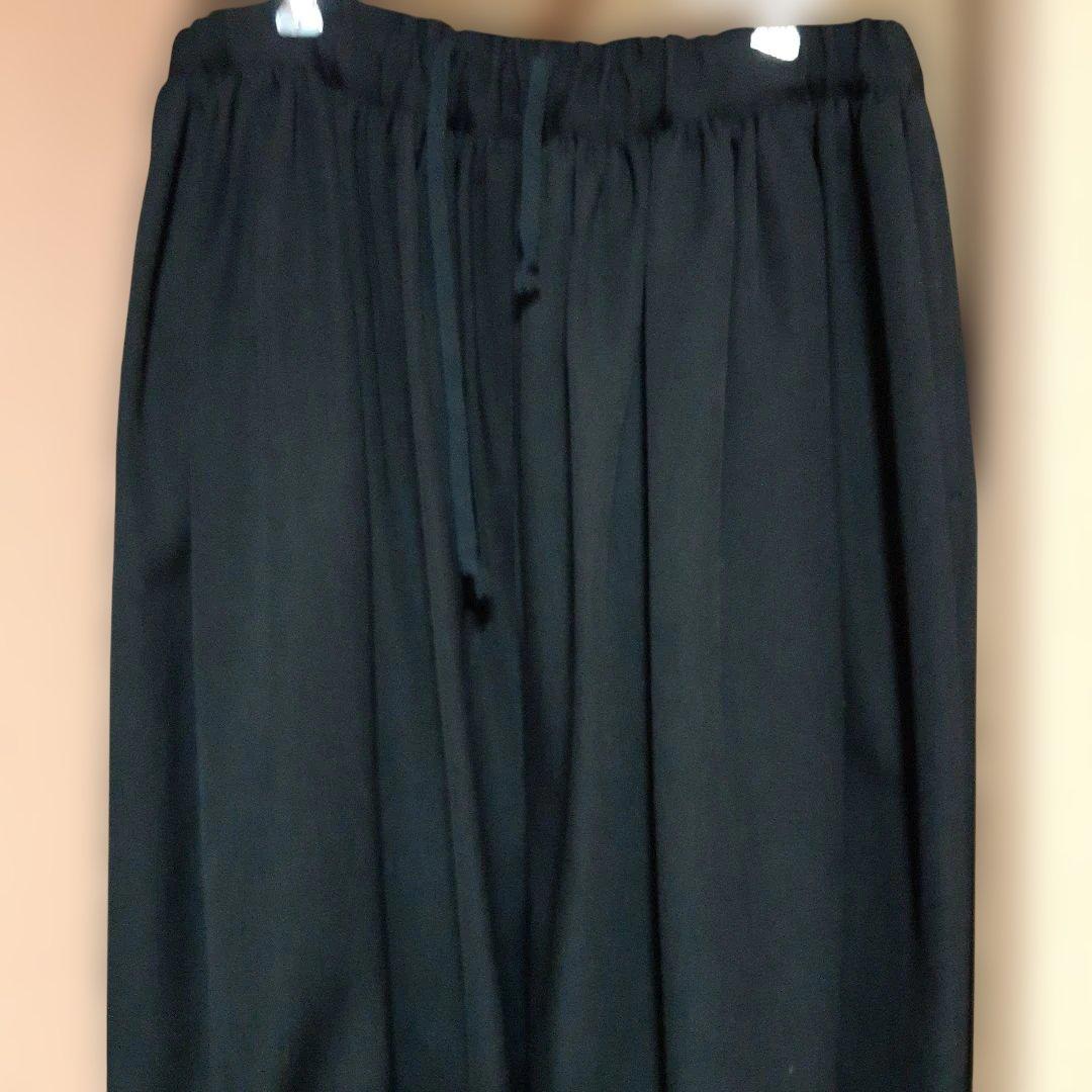 2022awコムコムコムデギャルソン　裾ゴムパンツ　ウールギャバ　S