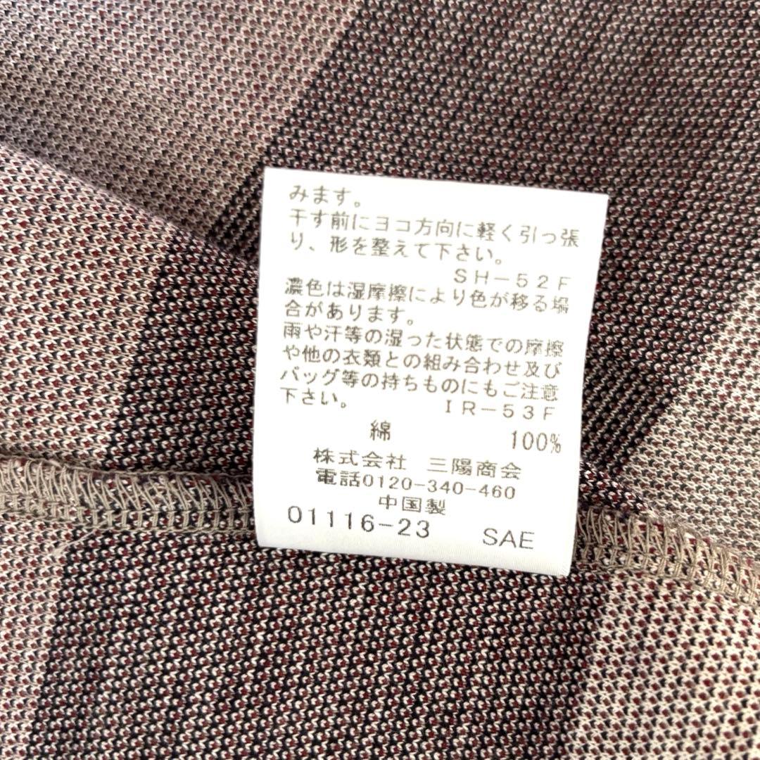 【タグ付き✨】ブルーレーベルクレストブリッジ　パーカー　チェック　フード　40