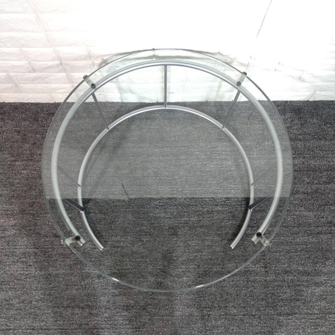 HUKLA フクラ ガラステーブル リビングテーブル 家具 F018