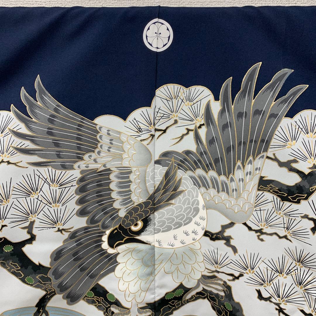 507abu14■七五三 五歳 着物&羽織&袴■美品