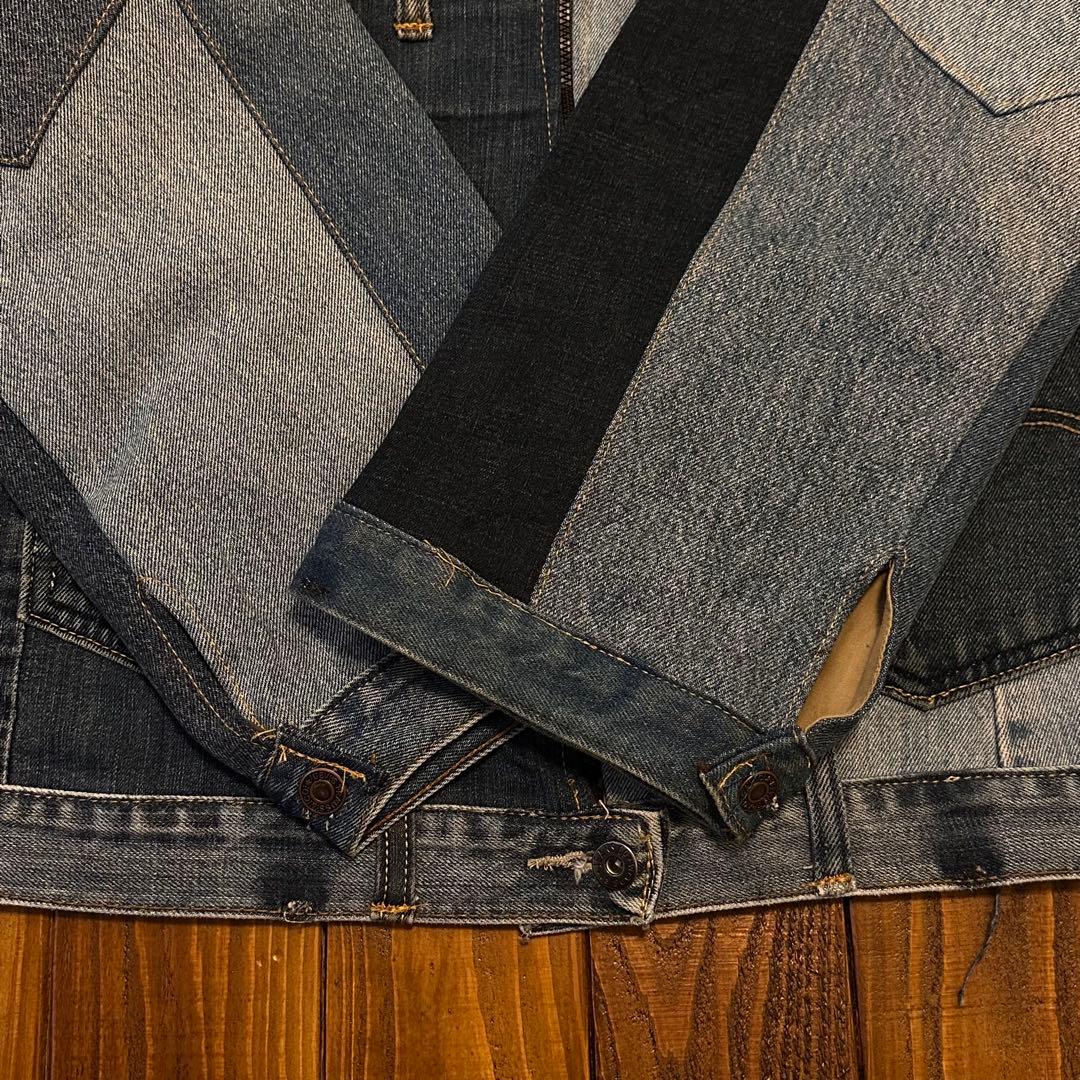 美品！！【carhartt カーハート】リメイク　再構築　デニムジャケット