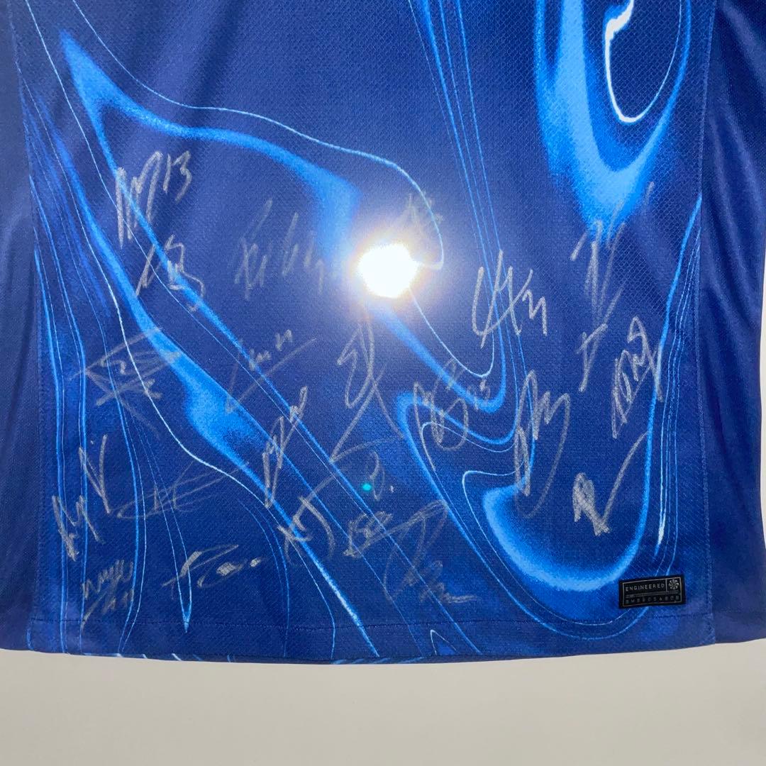 【限定】　チェルシー　サイン入りユニフォーム