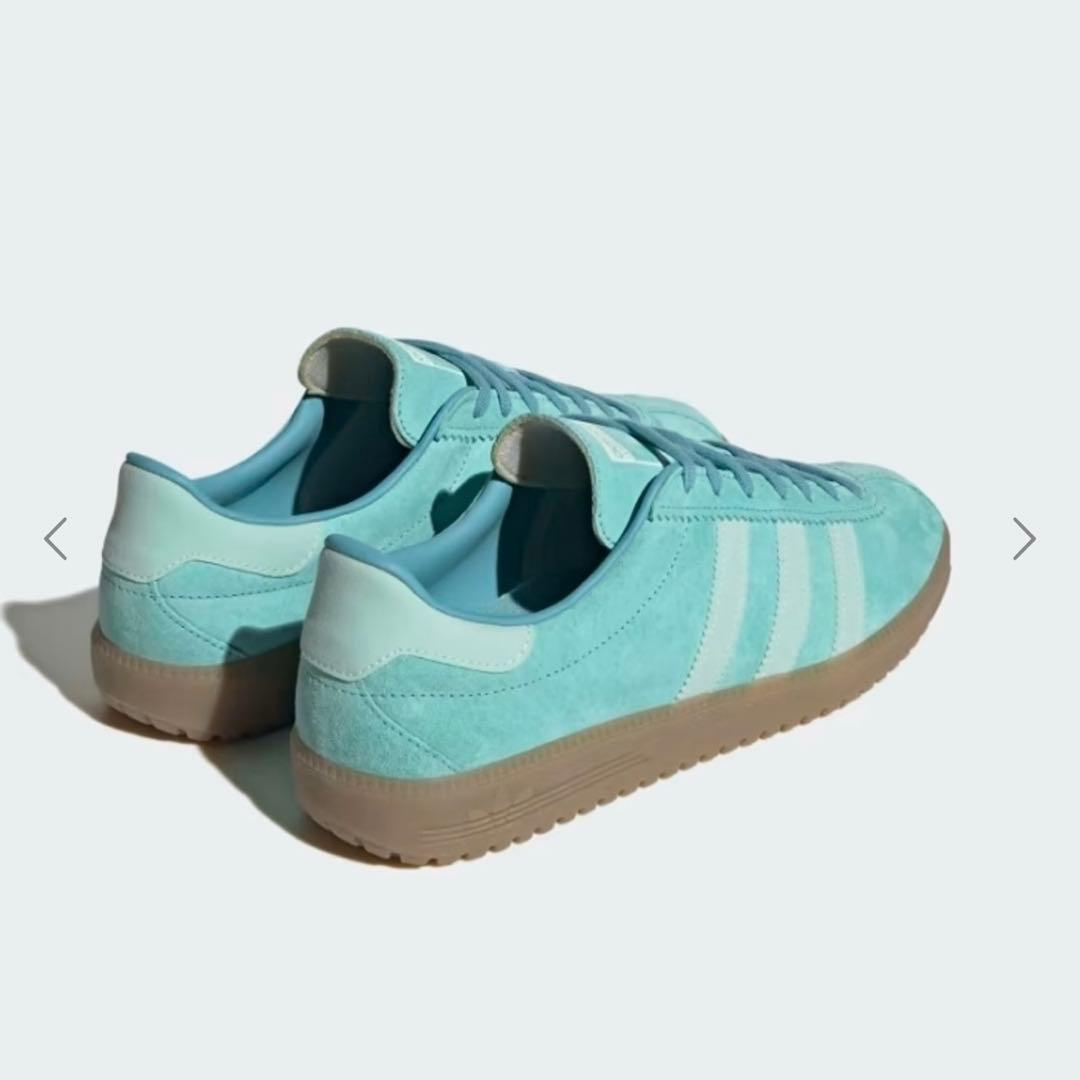 ☆新品☆ adidas BERMUDA ミント 25cm