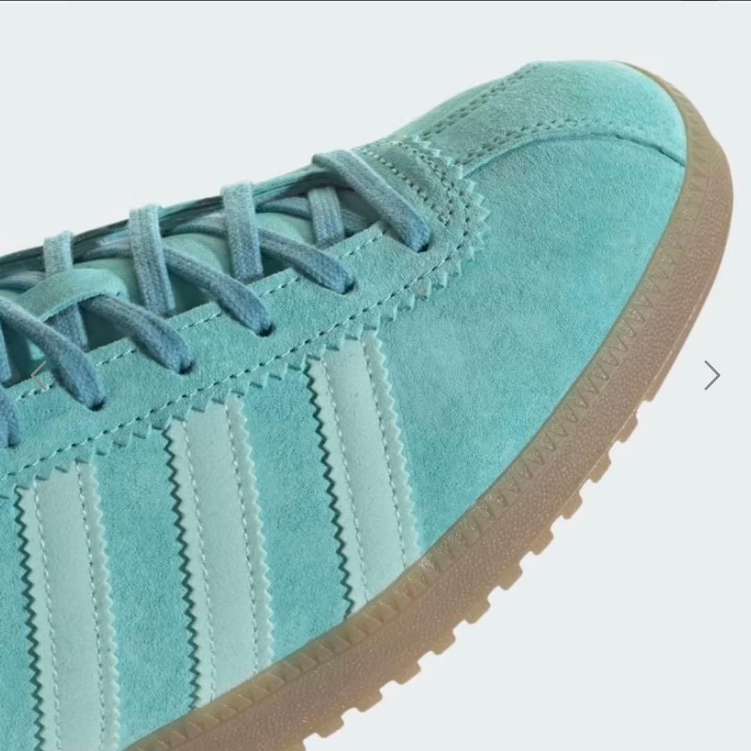 ☆新品☆ adidas BERMUDA ミント 25cm