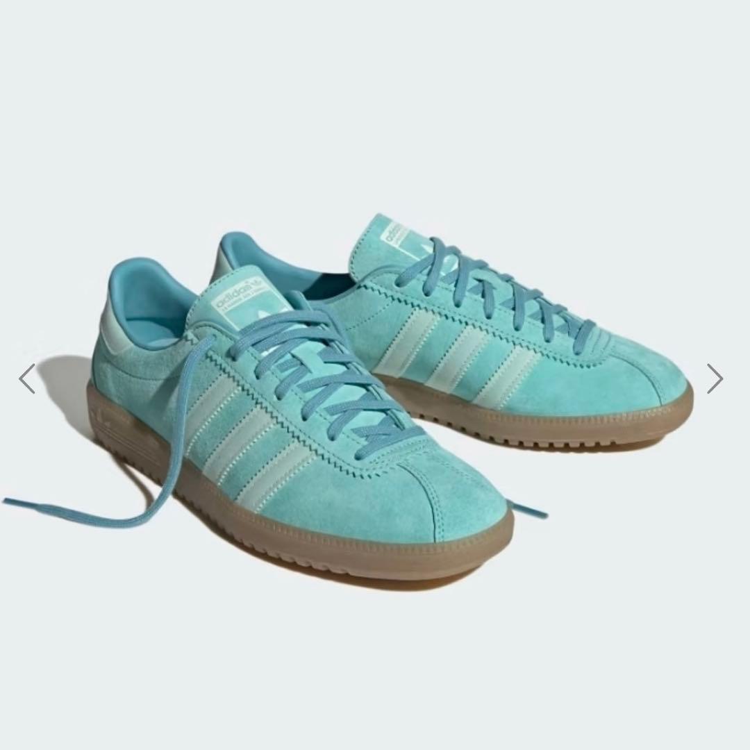 ☆新品☆ adidas BERMUDA ミント 25cm