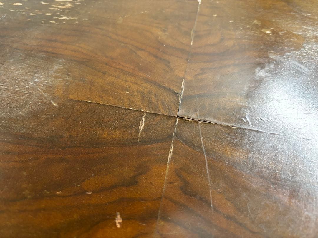 アンティーク　コーヒーテーブル　猫足テーブル