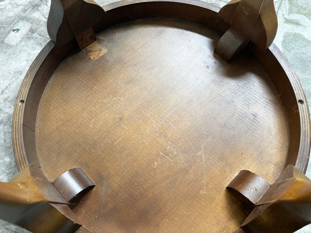 アンティーク　コーヒーテーブル　猫足テーブル