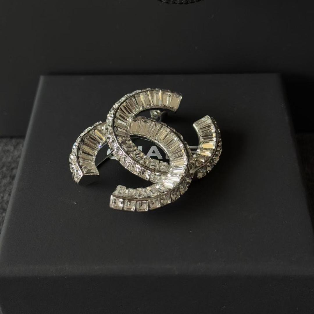 CCマーク ブローチ シルバー