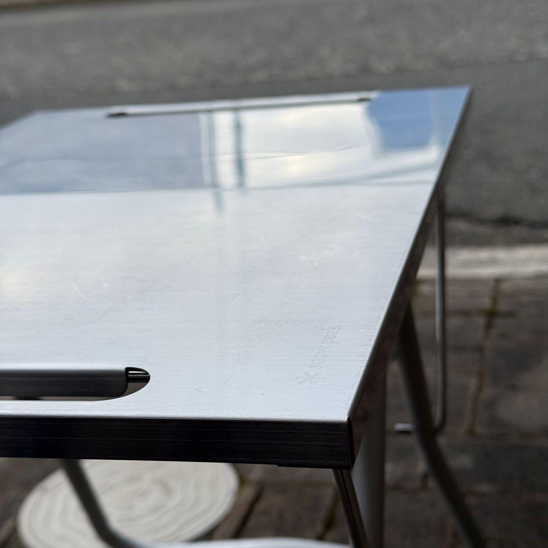 TAKIBI my テーブル ステンレストレー1ユニット付き