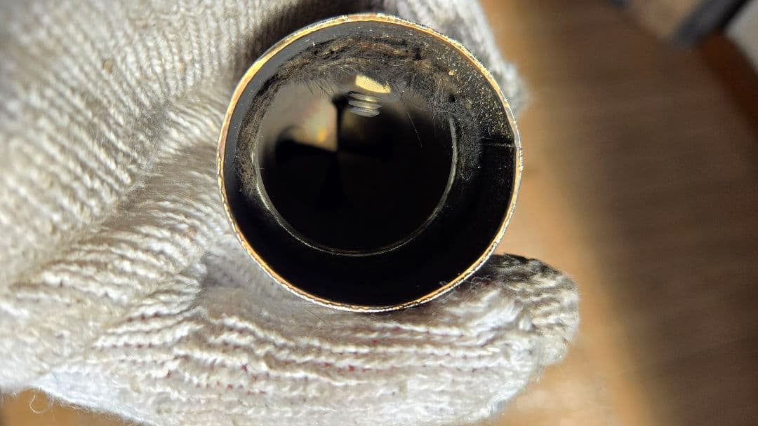 トライアンフ　ボンネビルT100　英国製　マフラー