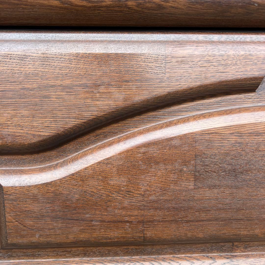 ライティングデスク ライティングビューロー レトロ 天然木 vintage