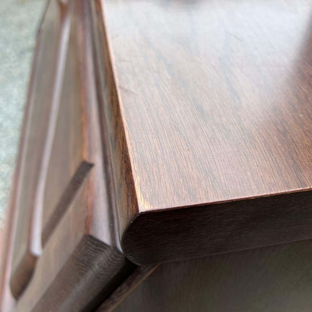 ライティングデスク ライティングビューロー レトロ 天然木 vintage