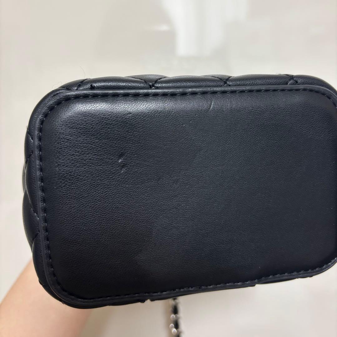 【シルバーパーツ】Darich ダーリッチ キルティングスクエアミニバッグ